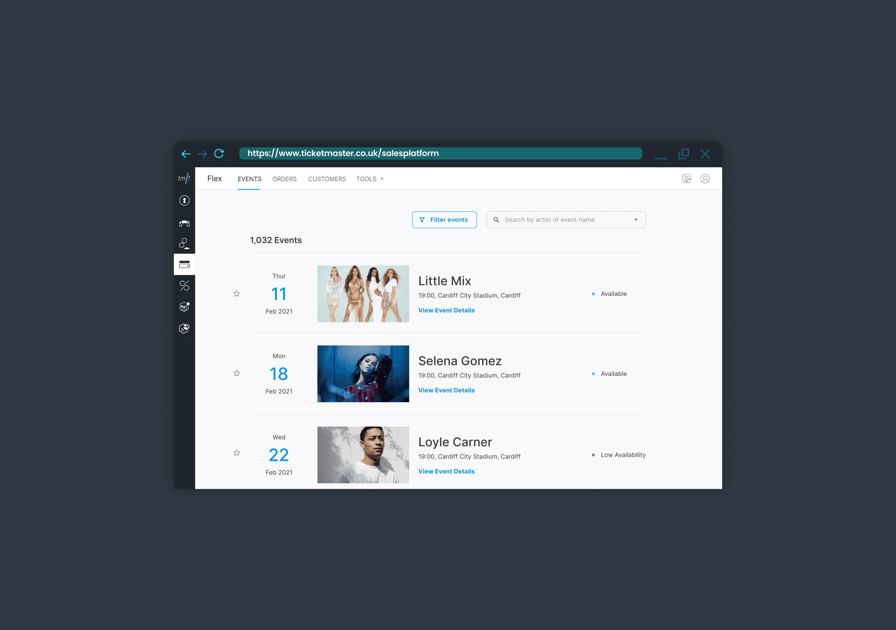 Redesigning the ticketing experience